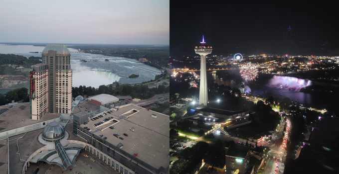 Niagara Falls Hilton best views